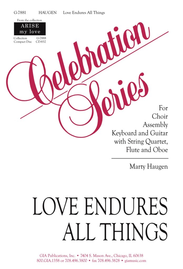 Love Endures All Things